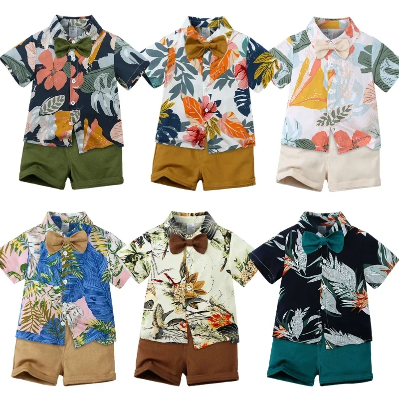 Baby Hawaiian Outfit Set 4