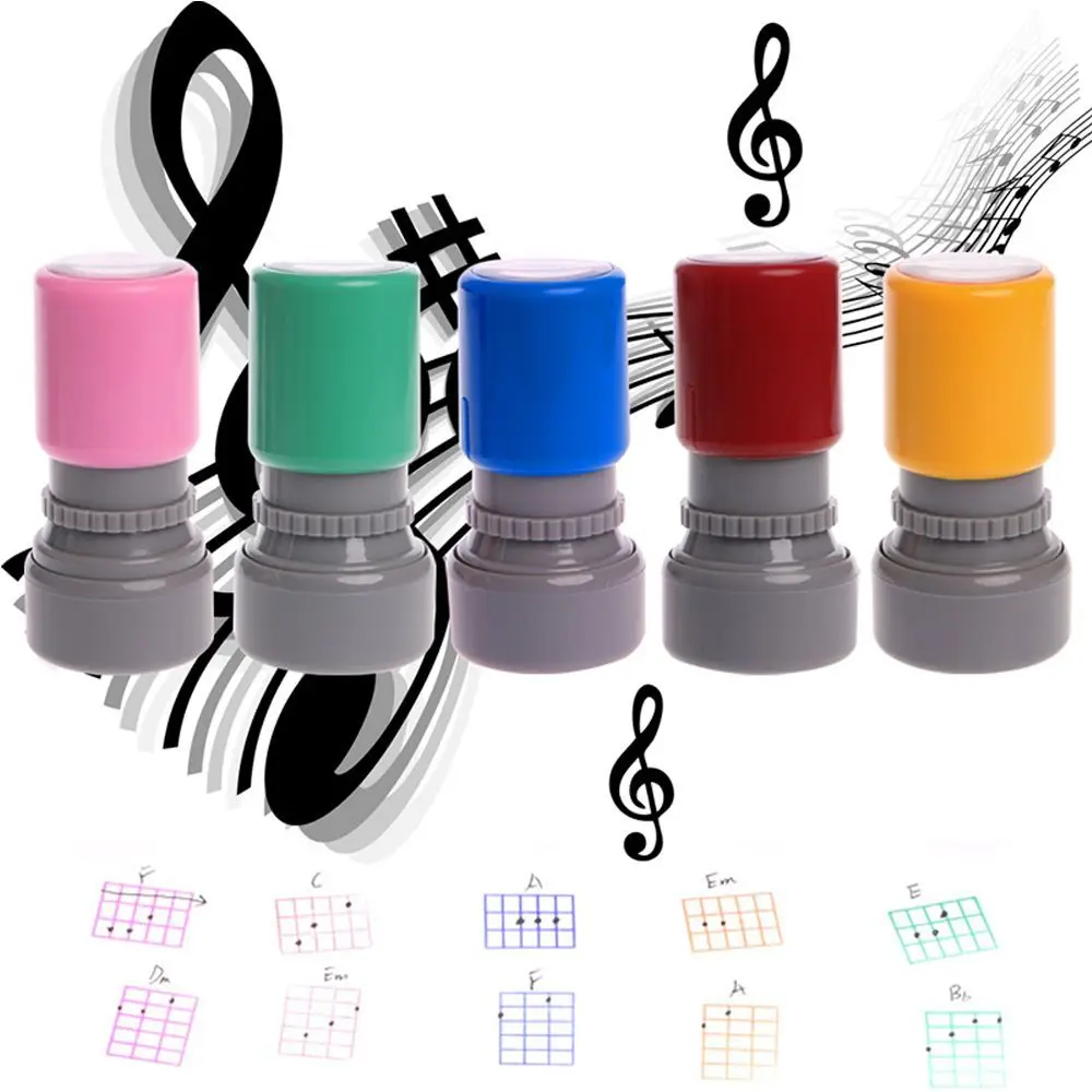 

General Ballad Guitar Chords Music Spectrum Ukulele Part Print Signet Chord Seal Chord Stamp Ukulele Chord Seal Stamp