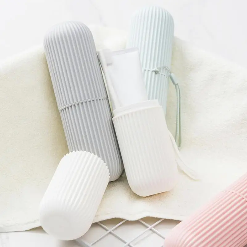 Portable Toothbrush Toothpaste Holder Toothbrush Case Farewell Hotel Disposable Toothbrush-paste Travel Camping Outdoor Bathroom