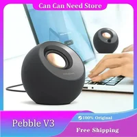 Creative Pebble V3 Wireless Bluetooth Speaker & Wired Pebble Desktop 2.0 Speaker Mini Loudspeaker PC Laptop Accessories Gift 1
