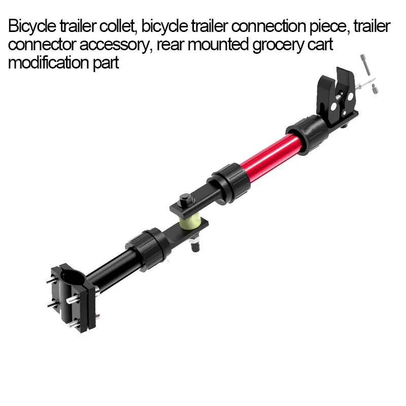 Bicycle-Scooter-Trailer-Chuck-Folding-Bicycle-Trailer-Connector-MTB ...