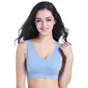 Soutien-gorge fin sans armatures, grande taille, Zero Bondage, sous-vêtements pour femmes, gilet de sport, Yoga, sans fil, brassière réglable sans couture, S-7XL