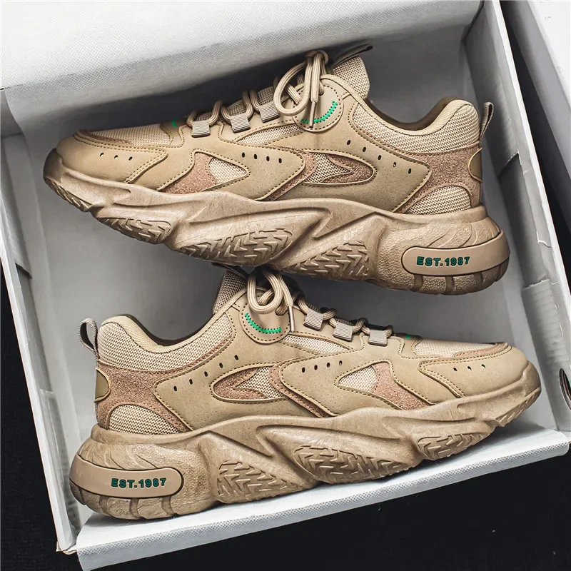 

2023 Men Basketball Shoes Tenis Masculino Men Sport Shoes Summer New Fashion Mesh Sports Fashion Shoes Dad Shoe