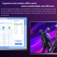 KTHIN 16" 165hz Portable Monitor 1920*1200 16:10 100%sRGB 450Cd/m² Travel Gaming Display for Laptop Switch ps4 ps5 Xbox 6