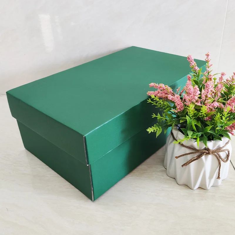 Gift Paper Shoes Boxes – Corrugated Cardboard Shipping Boxes for Packaging, Delivery, M... - SKU MSB09507 - UGI Packaging
