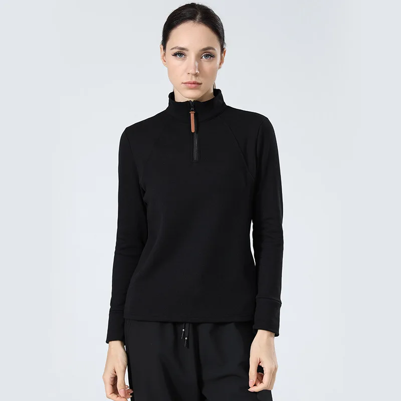 Women's Horse Riding T-Shirt Running Jacket Pullover Thermal Equestrian Shirt Golf Shirt Long Sleeve Equestrian Shirt For Rider 4