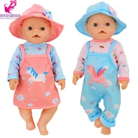 43 Cm Baby Doll Clothes Set 18" Doll Outfit Baby Girl Gift 40 Cm Nenuco Ropa Y Su Hermanita Toys Wears 2