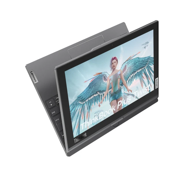 Lenovo ThinkBook Plus Twist 2023 Laptop Intel i7-1355U 13.3-inch 2.8K OLED TouchScreen+12 inch Flip Dual-Screen Slim Notebook PC 3