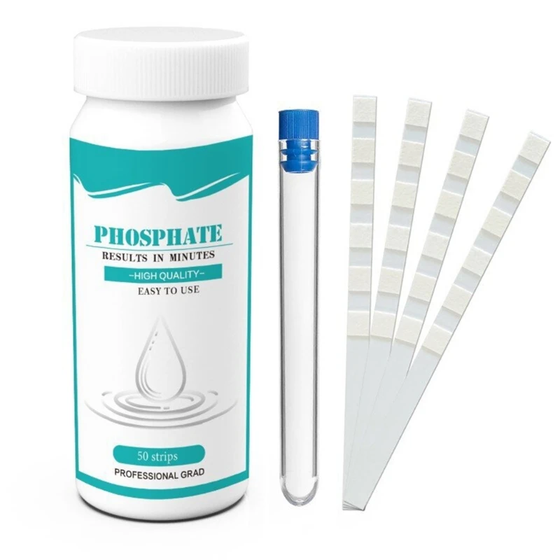 MultiParameter Water Test Phosphate Test Strips for Fish Tanks and Pond Easy to Use, Fast Result Aquarium Strips water tester