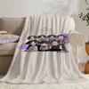Hairy Blankets for Bed Blanket 150cm X 200cm Cute BTS Chibi Sofa Blankets King Size Luxury Bedding Picnic Throw Blanket Fluffy 3