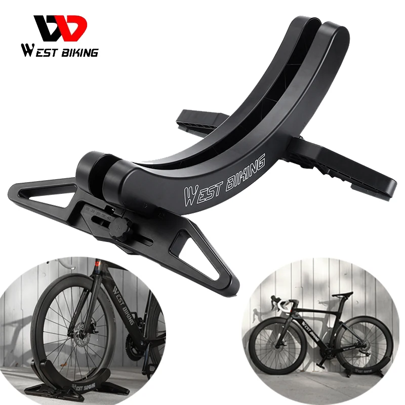 

WEST BIKING Bicycle MTB Floor Stand Indoor Bike Parking Racks Adjustable Widely Adaptable For Road Mountain Bike Accessories