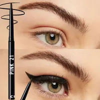 Paquet de 5 crayons Eyeliner noirs imperméables et résistants à la sueur-longue durée, anti-taches pour le maquillage des yeux audacieux, formule EasyGlide pour Perf 3