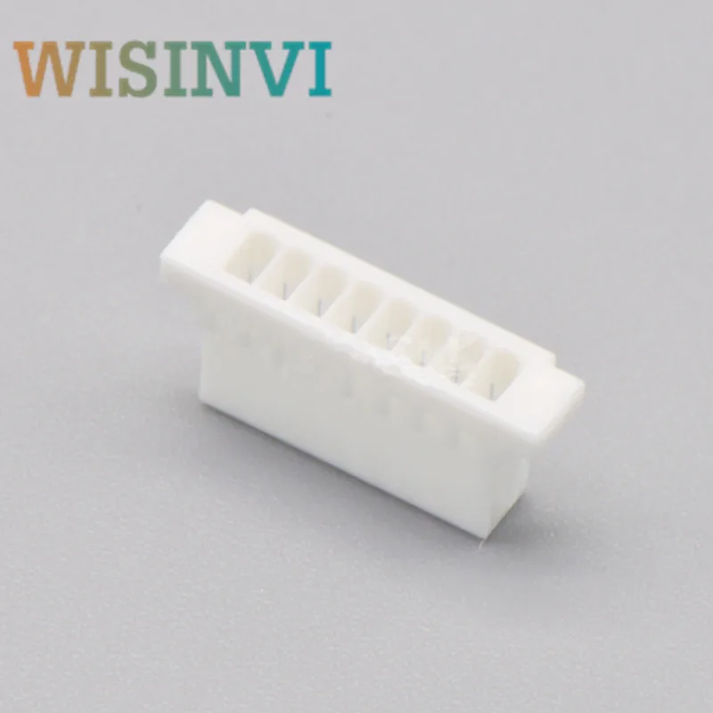 100 stücke SHR-08V-S-B SHR-09V-S-B SHR-10V-S-B SHR-11V-S-B SHR-12V-S-B SHR-13V-S-B Gummi shell 8P/9P/10P/11P/12P 1,0 MM connectorp