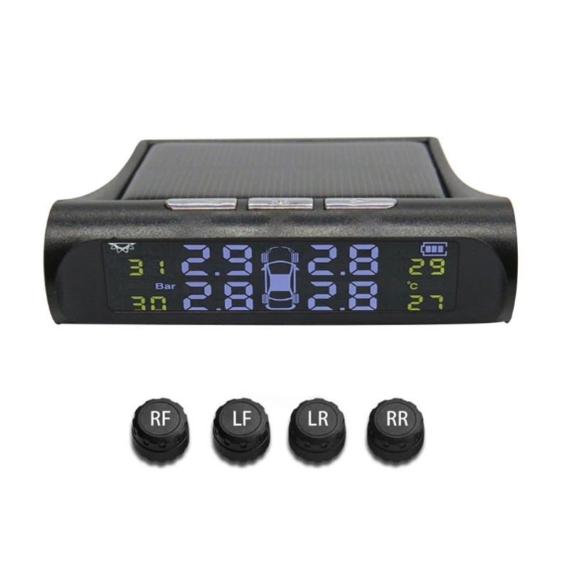 1 Ʈ Ʈ ڵ Ÿ̾ з ͸ ý TPMS ¾   LCD ÷ USB ڵ  ˶ Ÿ̾ 