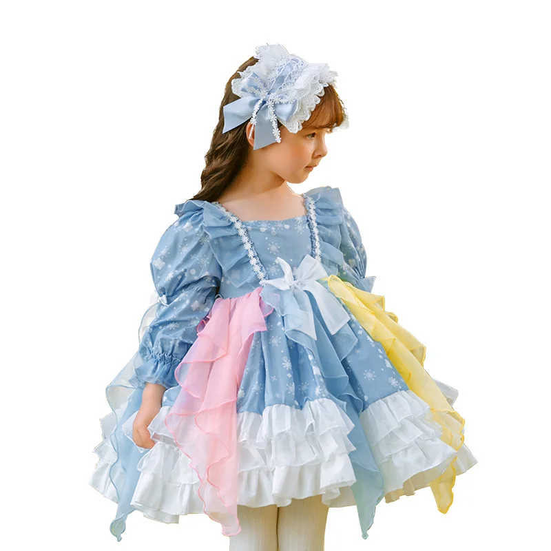 Autumn New Girls Lolita Princess Skirt Children's Early Autumn Lovely Lolita Skirt