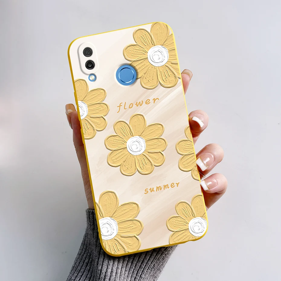 Cute Rabbit & Panda Painted Soft Silicon Cover for Huawei Honor Play 6.3
