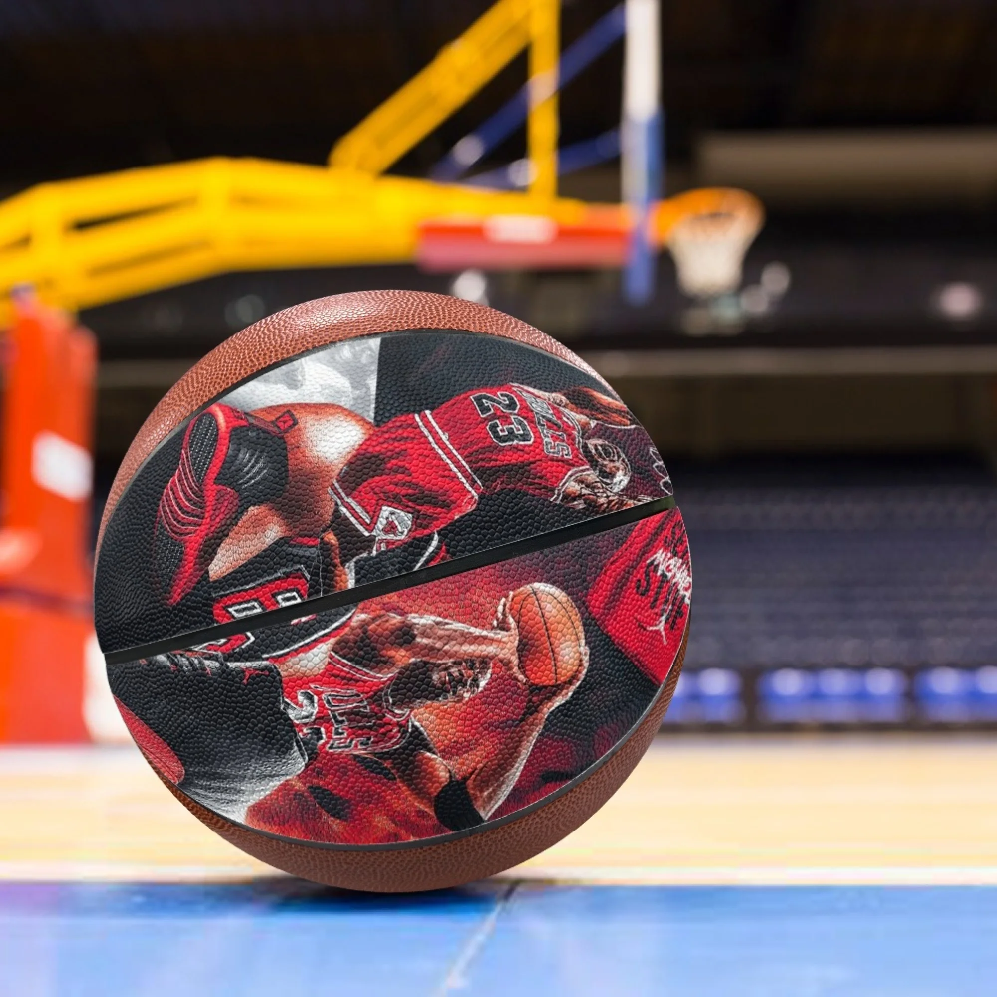 Men and Youth Basketbal Custom Brand New High Quality Basketball Ball Custom Size Leather Outdoor Indoor Game Training 4