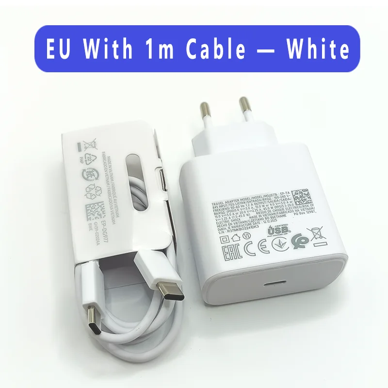High-Speed 45W PD Fast Charge Type C Charger Adapter - Original EU Edition