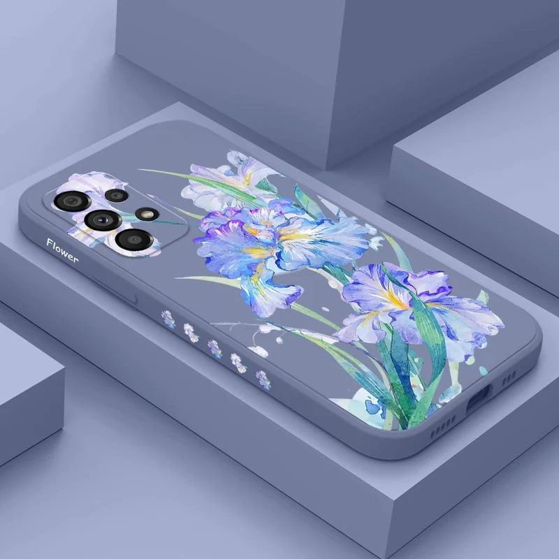 Gorgeous Iris Flowers Phone Case