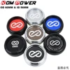 4PCS 60MM OD / 56MM ID Cap Sport Rim Cover ENKEI Sticker Center Rim Cap Wheel Hub Cap 1