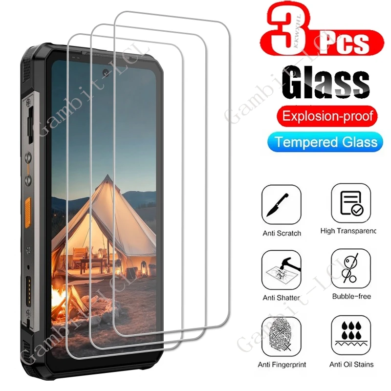 3-Pack High-Quality Tempered Glass Screen Protectors