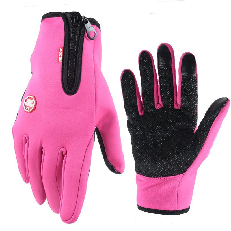 Thermal Touchscreen Windproof Gloves – Unisex Winter Outdoor and Sports Gear