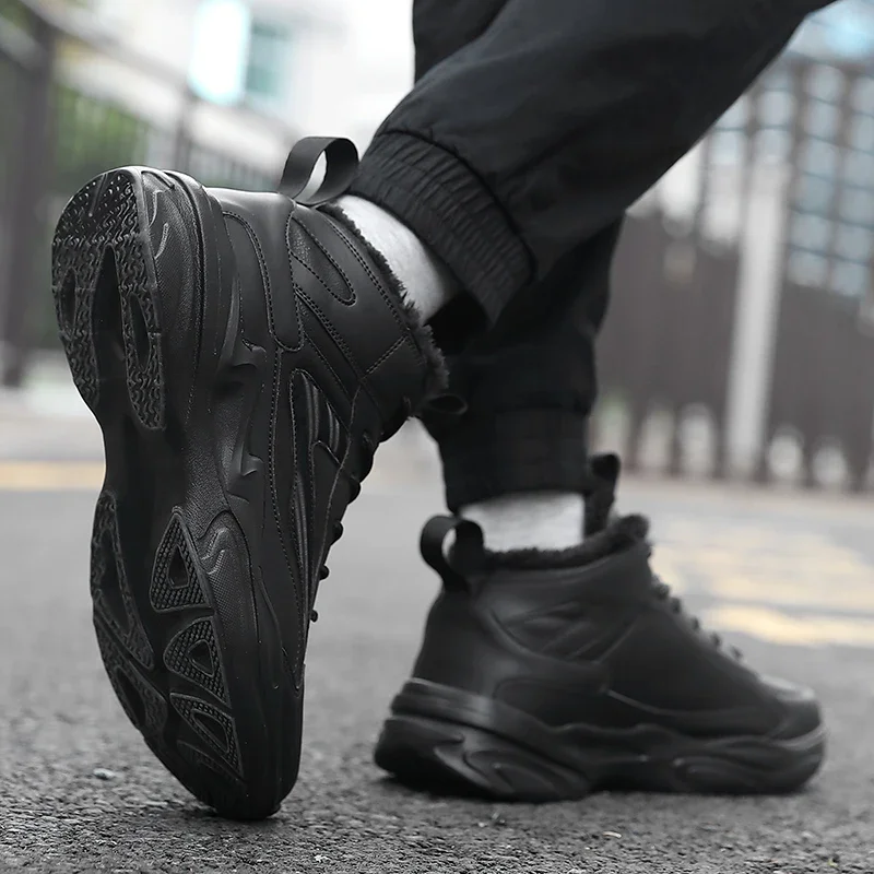 Men shoes 2023 fashion Cross-tied Men's Vulcanize Shoes new color matching hot sale round head outdoor comfortable casual shoes