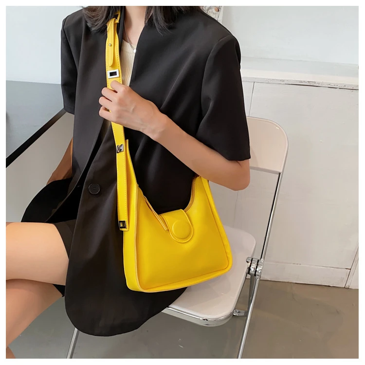 Casual Shoulder Bag for Women Pu Leather Large Capacity Simple Women's Handbags for Women 2022 Fashion Ladies Crossbody Bags