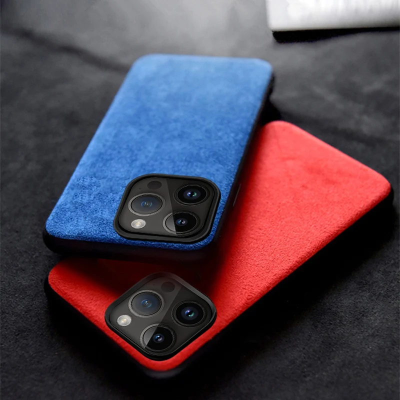 Genuine Lambskin Leather Phone Cover Cases For Apple iPhone 15 12 11 13 14 Pro  Max 14Pro 13 Mini X XS Max XR 7 8 plus SE 2020 - AliExpress