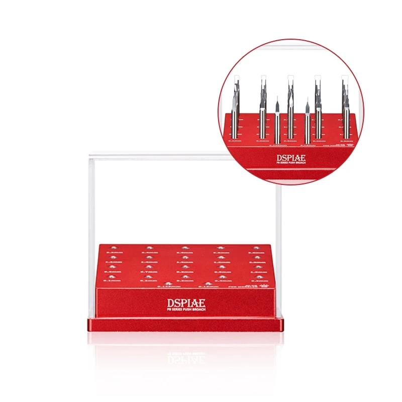 

Dspiae AT-PR Base for 3.175mm PB Series Push Broach Model Assembly Tool Hobby Accessory 22 Hole Positions