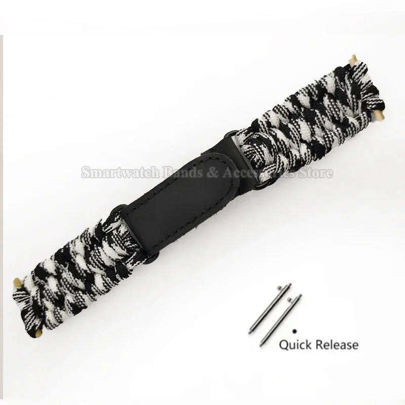 Braided Nylon Outdoor Sport Watch Band - Durable and Stylish Bracelet
