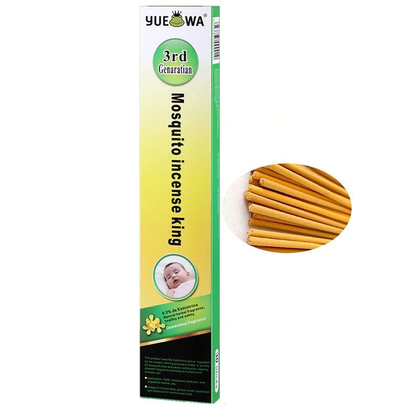 Nietoksyczny 100% organiczny odstraszający urządzenie przeciw komarom kije Outdoor Camping Fishing niezbędny środek odstraszający owady Stick