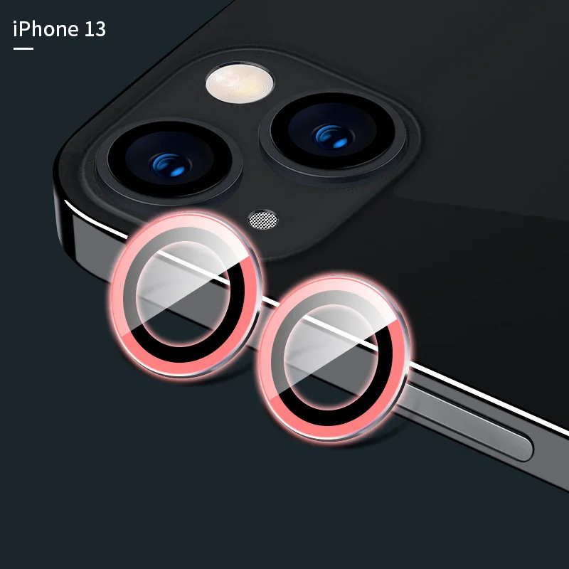 Objektivschutz aus gehärtetem Glas für iPhone 11, 12, 13 Pro Max, Kameraobjektivschutz für iPhone 12pro 13pro 11Pro 11Pro, Metallring, Protec_voghion.com