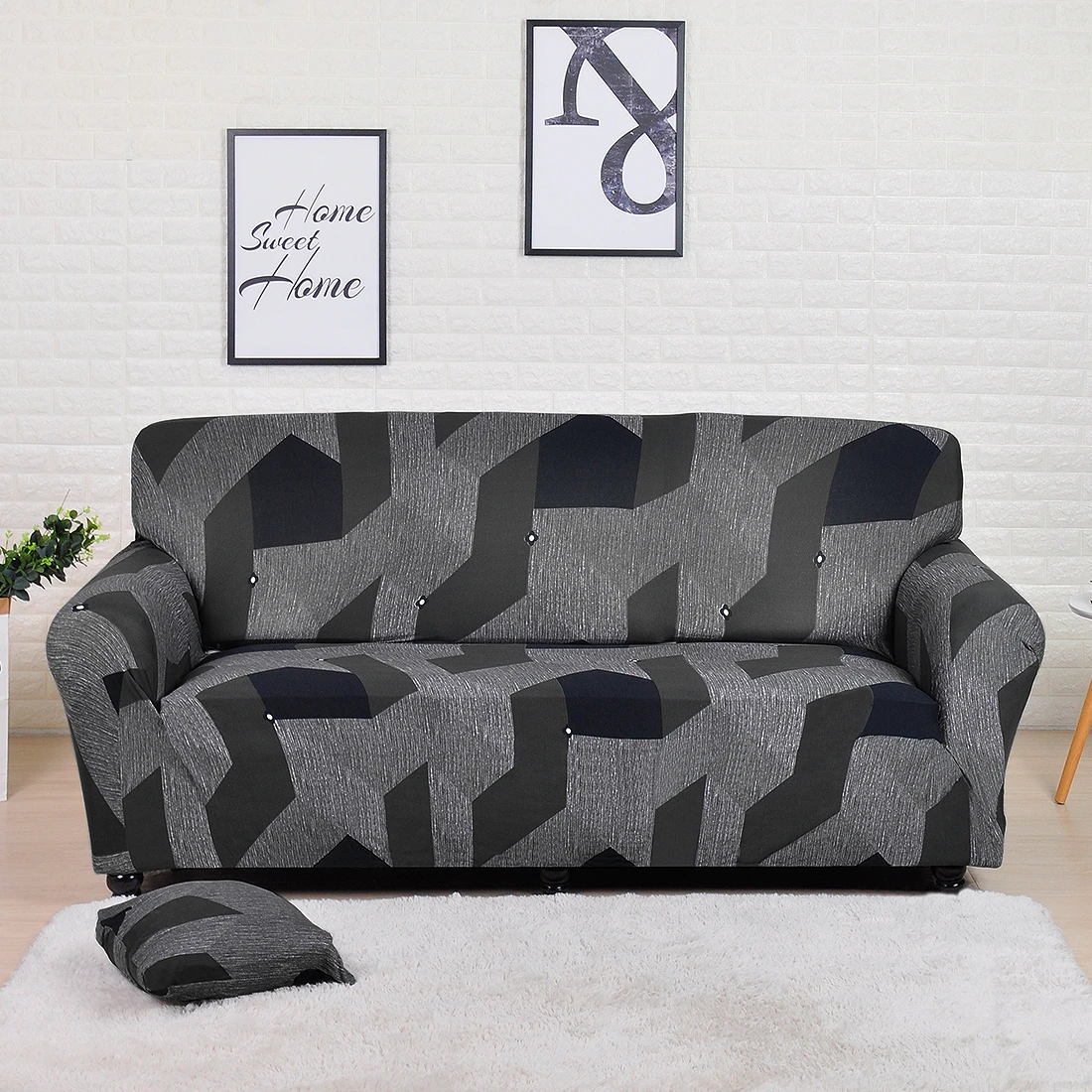 Printed Sofa Cover Elastic Sofa Cover for Living Room Corner Sofa L shaped  Sofa Cover Cushion Cover Funda Sofa Elastica| | - AliExpress