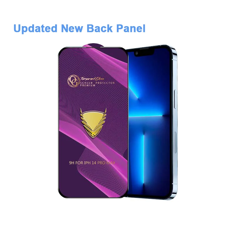 Wholesale Tempered Glass for iPhone 15 14 13 12 11 Pro XS Max X XR Full Glue Cover OG Golden Armor Screen Protector 7 8 6s Plus