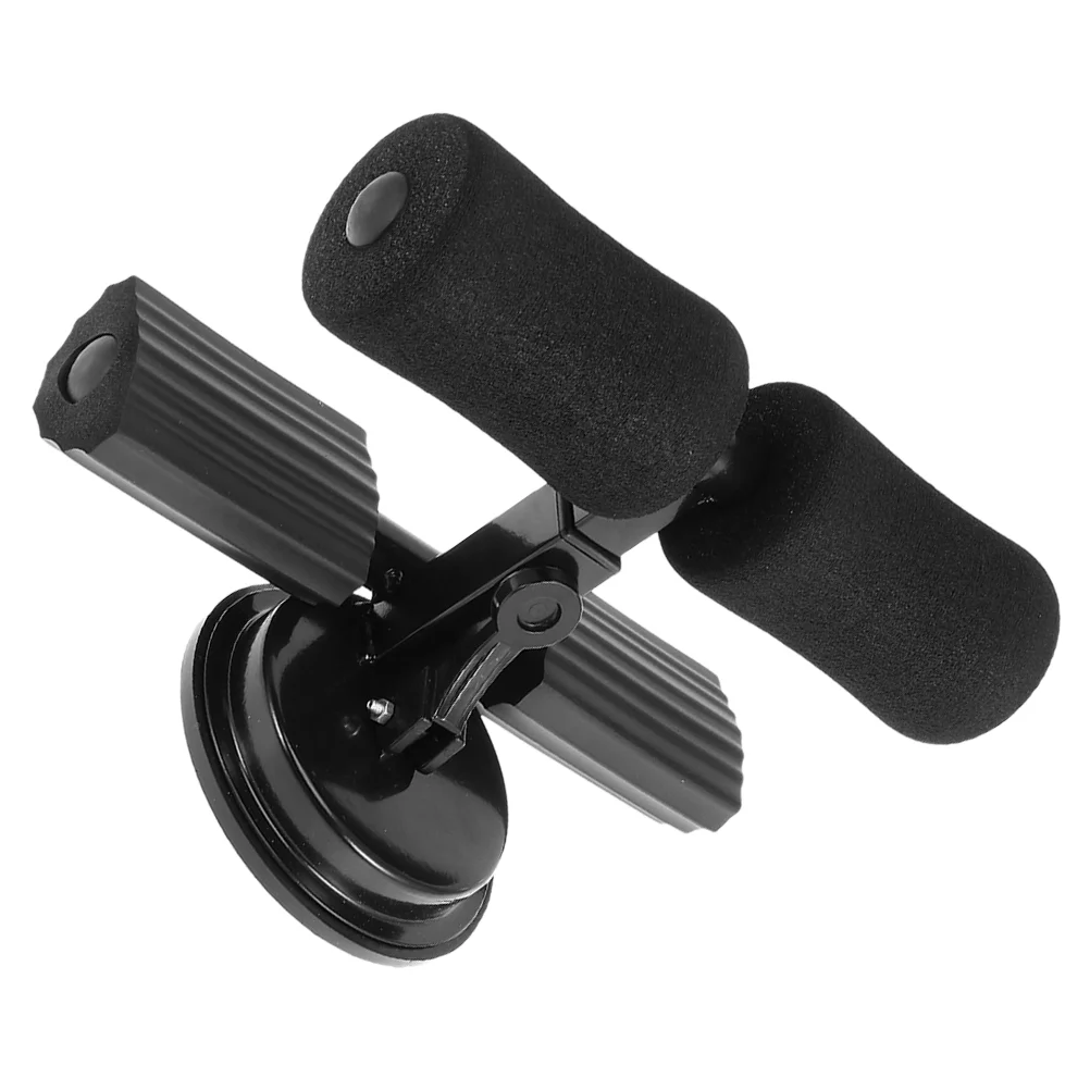 Sit up Aid Portable Sit-up Assist Device Exercising Tool Assistant Bar Foot Holder Soft Rubber Fixation Crunches