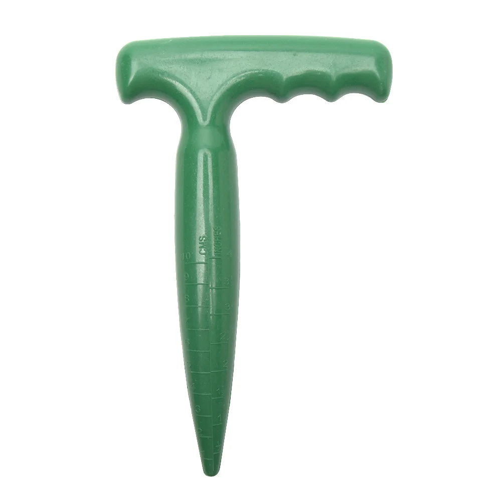 Dibber Garden Transplanting Home Grip Durable Practical Widger PortableSolid Planting Tools Plastic Green