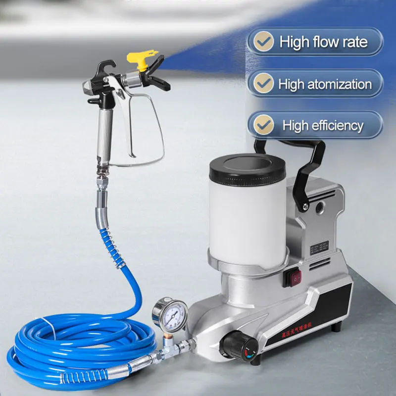 

New Multifunctional 1600W Airless Paint Sprayer Machine 2L Small Portable Electric Spray Gun High Power Home Painting