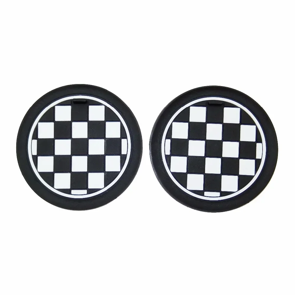 For BMW Mini Countryman R60 WRC John Cooper Works LCI Anti-Slip Mat Cup Holder Mat Shockproof Silica Gel Pad