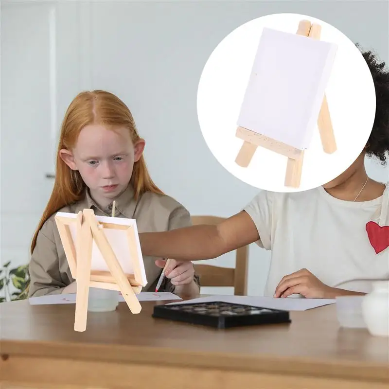 Mini Table Easel For Painting Easels Stand Picture Display Minicaballete  Madera Pinax Artist Chevalets Kids Small Wood Stand - Easels - AliExpress