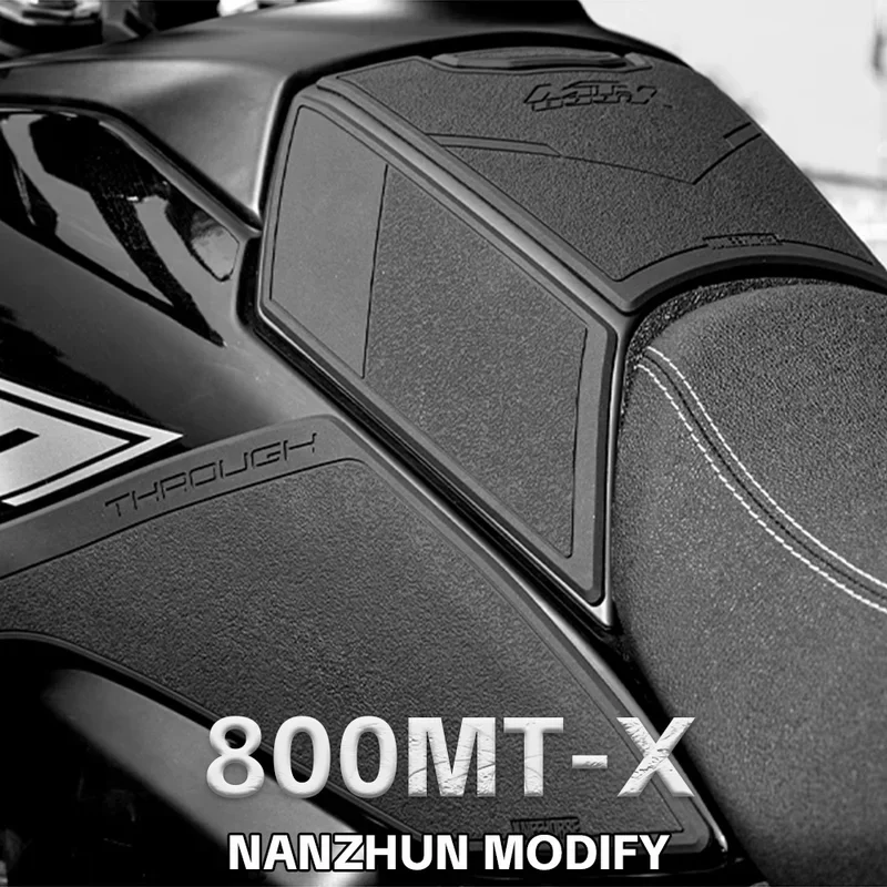 For CFMOTO 800MTX 800 MTX 800 MT-X 800Motorcycle Anti-scratch Rubber Oil Tank Protection Sticker Decals Tank Pad Side Protection