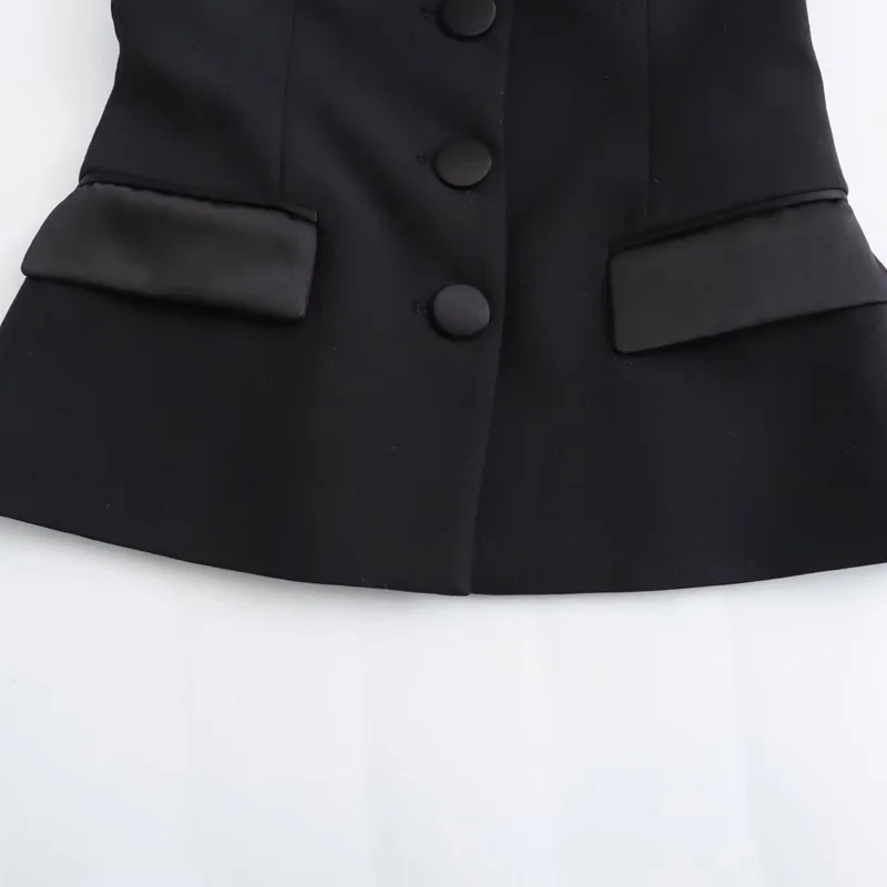 HXAO Tube Top Women 2024 Off shoulder Backless Top Vest Corset top White Black Sleeveless Tops Tank Crop top mujer