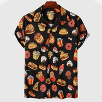 Funny Pattern 3D Print Men Shirt Man/Women Casual Fashion Short Sleeves Shirts Button Lapel Streetwear Oversized Unisex Clothing 1
