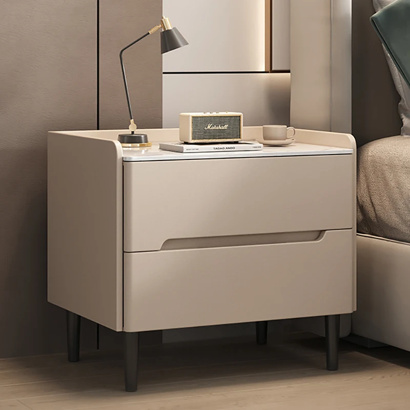 

Luxury Bedroom Nightstands Multifunctional Night Drawers Modern Mini Nightstand Nordic Mesita De Noche Library Furnitures