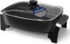 NEW NEW Gourmet EG6203 Extra Deep 16"x13"x3.2" (10.5Qt.), Pour Spout, Dishwasher Safe, Marbled Non-stick Electric Skillet with V 1