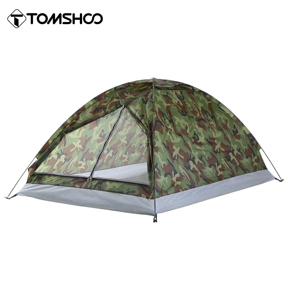 Two/One Person Camping Tent Travel Portable Camouflage Waterproof Outdoor 3 Season Camping Tent Ultralight Beach,portable tent,camping tent,survival tent