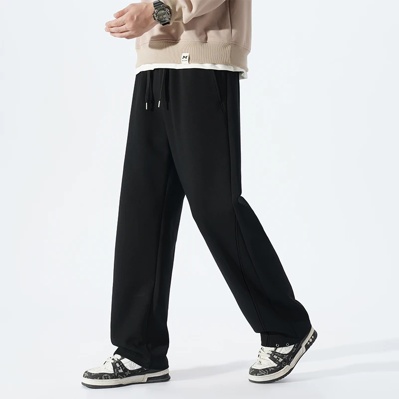 25s جديد الخريف الشتاء 190 طويل القامة الرجال اضافية طويلة 120 سنتيمتر طول السراويل مرونة الخصر تنوعا السراويل الرياضية قماش عالي الجودة