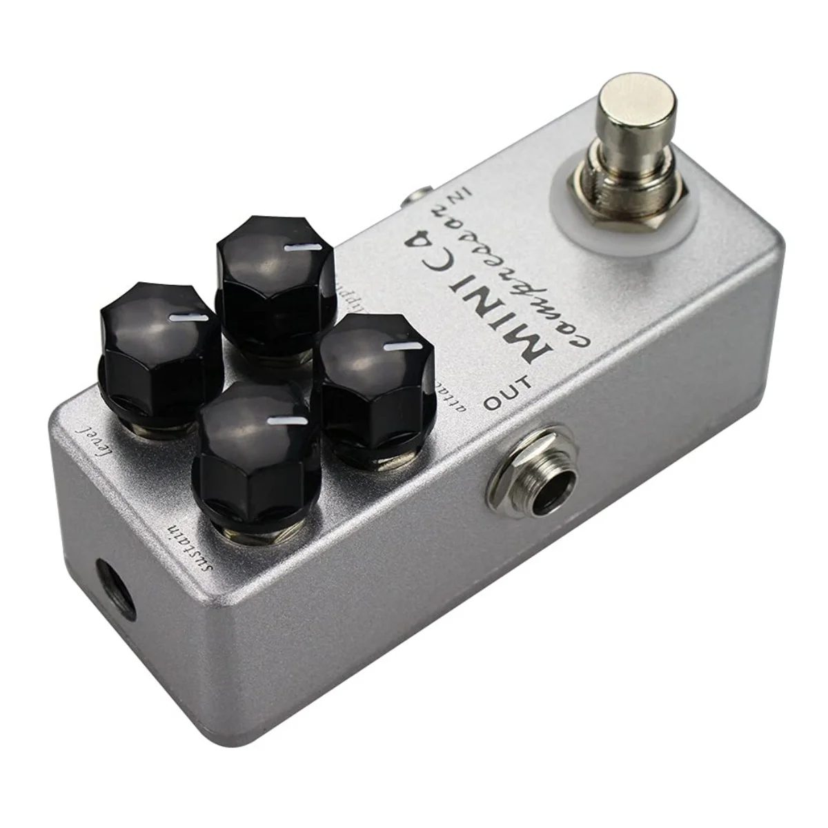 MOSKY Mini C4 Compressor Guitar Effect Pedal Metal Shell Pedal Effects True Bypass Guitar Parts Guitar Accessories 