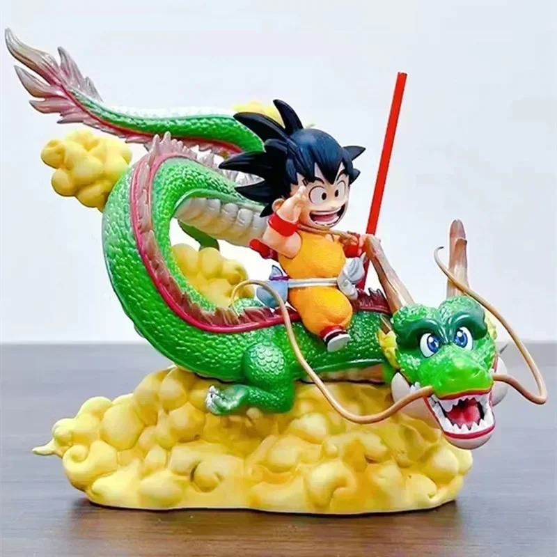 

14cm Anime Dragon Ball Anime Figure Gk Bye Goku Pvc Model Doll Ornaments Anime Figure Collection Decoration Toys For Child