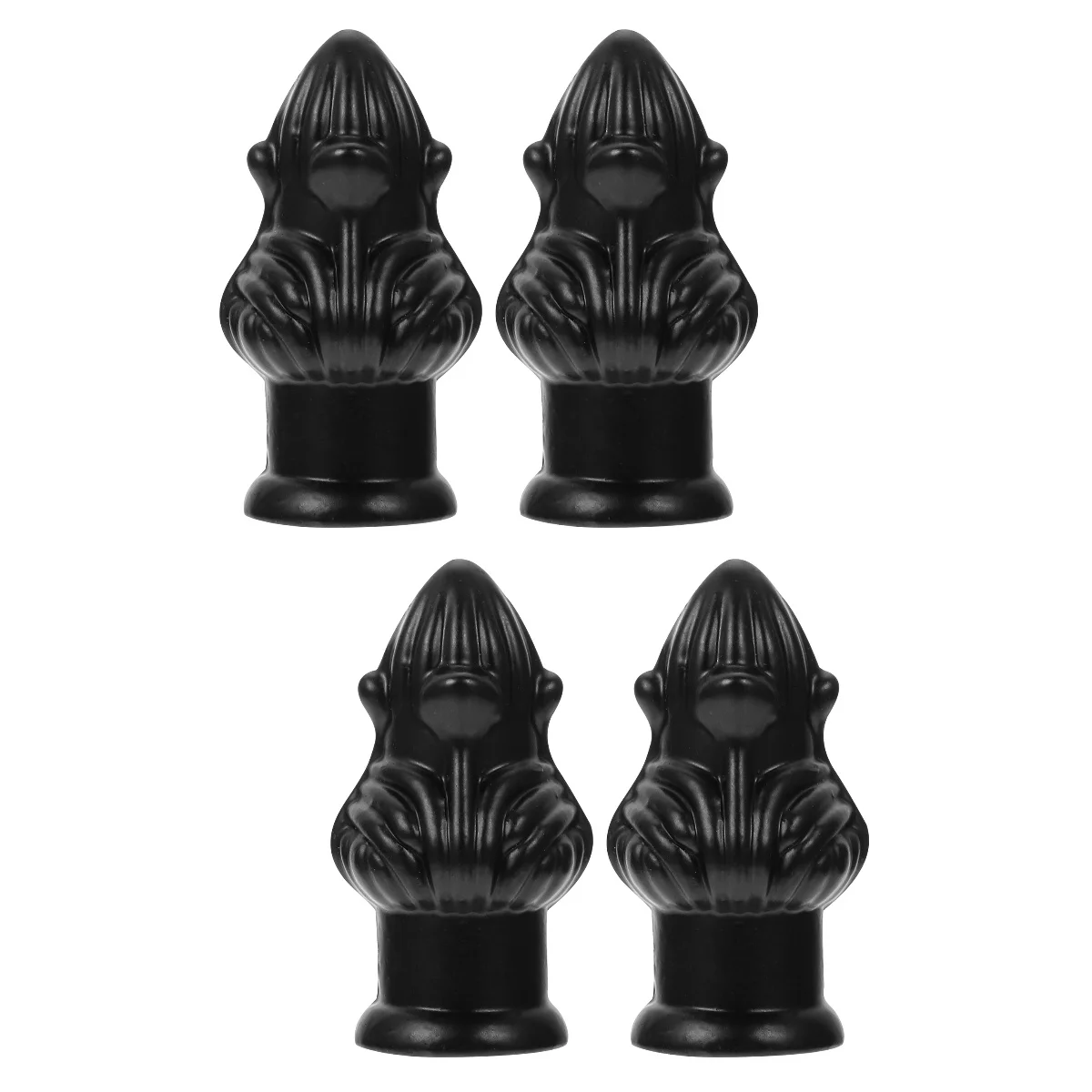 

4 PCS Ceiling Lamp Shade Knob Floor Decorations Lampshade Finial Decors Light Caps Brass Screw Accessories